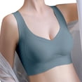 thumbnail image 2 of Sports Bras for Women Large Bust Open Back Smoothing Comfort Daily Bralette Wireless Bras, 2 of 6