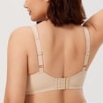 thumbnail image 3 of Bra CALVENA Minizer para mujer, cobertura total, color beige 42DD, 3 of 7