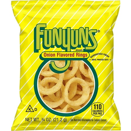 Funyuns Onion Flavored Rings, 0.75 Ounce Bags (Pack of 40)