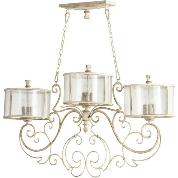 05782-Cyan lighting-Florine - Nine Light Island - 52.25 Inches Wide by 29.75 Inches High