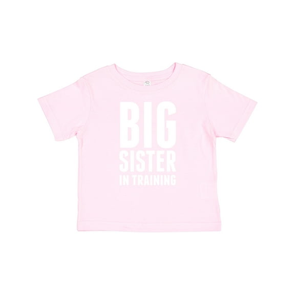 Inktastic Big Sister in Training Girls Baby T-Shirt