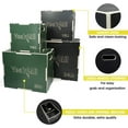 thumbnail image 4 of Yes4All 3-in-1 Wooden Plyo Box, Non Slip Surface with Hex Grip, Three Different Height, 20" 18" 16", Black Color, 4 of 7