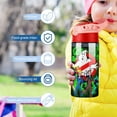 thumbnail image 5 of Real Ghostbusters Kids Insulated Stainless Steel Water Bottle with Straw Vacuum Reusable Leak Proof Water Cup Boys Girls, 5 of 8
