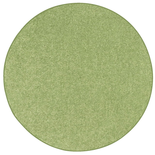 Ambiant Galaxy Way Pet Friendly Area Rugs Lime Green - 5' Round