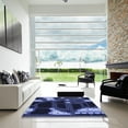 thumbnail image 6 of Ahgly Company Indoor Rectangle Patterned Midnight Blue Area Rugs, 7' x 9', 6 of 6