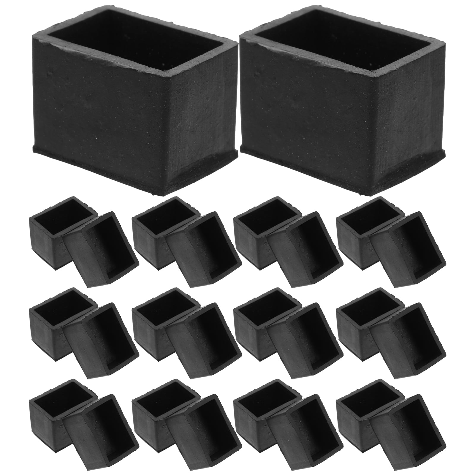 30pcs Rubber Table Feet Covers Furniture Leg Caps Table Leg Protectors Chair Leg Floor