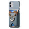thumbnail image 2 of Case for FOXDOCK iPhone 12 Mini , Leather, Bear Ring, Card Holder, 2 of 4