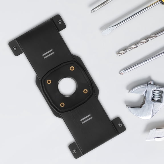 UPGRATOR 1Pack Rear Camera Mounting Bracket Dash Cam Back Panel for Driving Black 6.0x2.6x0.4in