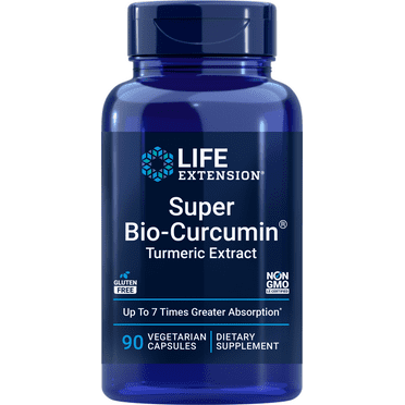 Life Extension Super Bio-Curcumin Turmeric Extract 400 mg, 90 Vegetarian Capsules