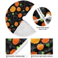 thumbnail image 3 of SKYSONIC Thanksgiving Christmas Tree Skirt Thanksgiving Tree Skirt for Holiday Party Home Christmas Day Ornaments 48", 3 of 6