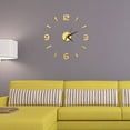 thumbnail image 4 of Fyydes Wall Clock Sticker 3D Big Watch Decor DIY Wall Modern Home Office Room Decor, Wall Watch Decor,Wall Clock, 4 of 8