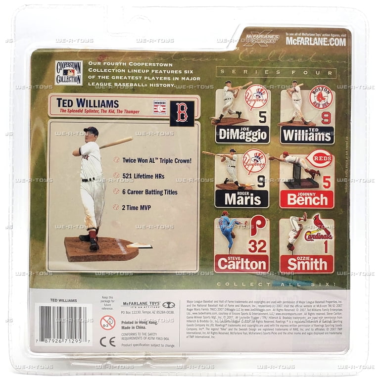 Boston Red Sox Ted Williams 9 Left Field Figure 2007 McFarlane