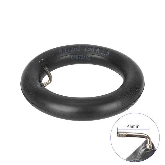 Mosiee Chambre à Air de 8,5 Pouces avec Valve Courbée pour Dualtron Mini, pour Kugoog2 Pro Scooter