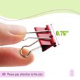 thumbnail image 3 of Mr. Pen- Clips Para Carpetas De Colores 0,75? Paquete De 100 Clips Pequeños Para Carpetas Mini Clips Para Carpetas Clips Pequeños Para Carpetas Clips De 3/4 Pulgadas Suministros De Oficina Clips Para, 3 of 5