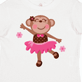 thumbnail image 4 of Inktastic Ballerina Dance Monkey Girls Toddler T-Shirt, 4 of 5