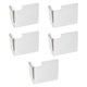 thumbnail image 3 of Organizador de tarjetas con 5 separadores, fácil de usar, caja para tarjetas, divisor versátil para coleccionistas. Blanco, 3 of 9