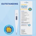 thumbnail image 3 of Veridian 60-Second Digital Thermometer | Fever Alert | Clinical Rigid Tip | Case & Probe Covers, 3 of 7