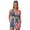 American Eagle Flag Print, variant on Dominican Republic Flag Print Women's Tankini Shorts Set for Summer, Women's Athletic Tank Top Shorts Set Double Side Pockets Heavy Duty Sewing