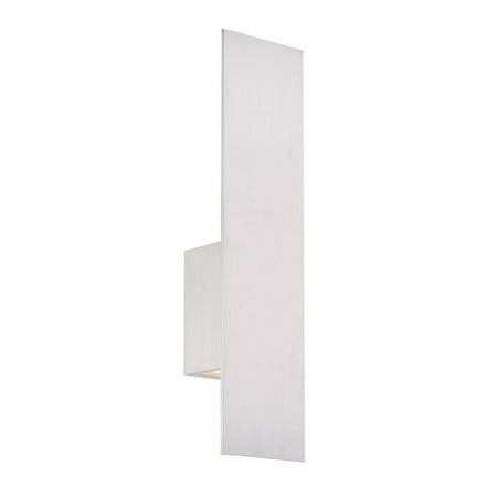 

Wac Lighting Ws-W54620 Icon 2 Light 20 Tall Led Outdoor Wall Sconce - Silver