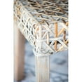 thumbnail image 6 of A&B Home Condro Side Chair with Woven Rattan Detail - Weathered Gray Finish, 6 of 7