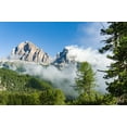thumbnail image 2 of Zwick, Martin 32x23 Gold Ornate Wood Framed with Double Matting Museum Art Print Titled - Tofane-part of the UNESCO World Heritage Site the Dolomites Italy, 2 of 4