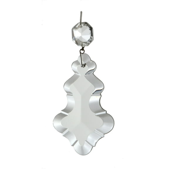 3" (76mm) French cut crystal pendalogue