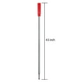thumbnail image 4 of DunBong Red Ink Refill Pack of 5, Replaceable Ballpoint Pen Refills, Medium Point Metal Refill (Red), 4 of 4