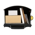 thumbnail image 2 of Gibraltar Mailboxes Patriot Large Rust-Proof Plastic Post Mount Mailbox, Black, 2 of 7