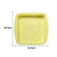 thumbnail image 5 of Kripyery 9 Inch Nonstick Square Cake Pan Easy Release Non-Slip High Temperature Resistant Silicone Cake Mold Baking Pan DIY Supplies, 5 of 7