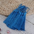 thumbnail image 2 of Yongwei 20pcs Handmade Tassels for Crafts - Sky Blue, 2 of 10