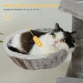 thumbnail image 3 of PAWZ Road 64" Cat Tree Large Cat Tower Multi-Level Cat Scratching Post Tower, Gray, 3 of 14