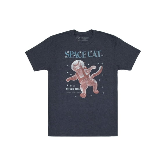 Space Cat Unisex T-Shirt Medium, (Other)