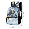 thumbnail image 2 of Ninjago 3 Pcs Backpack Set With Lunch Bag And Pencil Case Casual Bookbag Lunch Box Pencil Box, 2 of 8