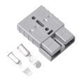 thumbnail image 3 of Enchufe bipolar de carga de batería 50A con terminales Conector portátil (gris) Ndcxsfigh Accesorios para autos y motos, 3 of 9