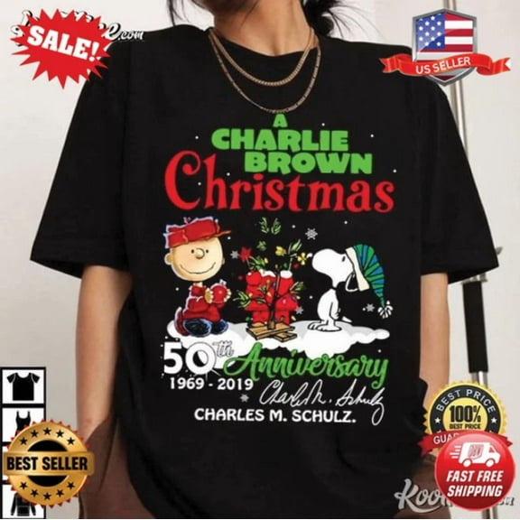 A Charlie Brown Christmas 50th Anniversary T-Shirt