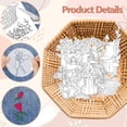 thumbnail image 3 of Water Soluble Embroidery Patterns for Beginners 4 Sheets with 33pcs Flower Fairy Patterns Charming Flower Fairy Wash Away Embroidery Pattern Stabilizer for Hand Sewing Lover Women Adults, 3 of 9