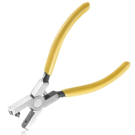 Watch Band Leather Belt Hole Punch Tool Universal 2.0mm Shoe Strap Hole Punching Tool Puncher Pliers Repair Supplies For Belts Shoes Fabric DIY Crafts Projects Dog Collars