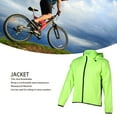 thumbnail image 4 of ROPA Deportiva Para Mujer, Cortavientos Con Capucha de Manga Larga Impermeable A Prueba de Viento Chaqueta de Secado Rápido para Deporte de Ciclismo al Aire Libre de Primavera, 4 of 7