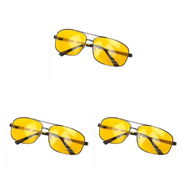 Qarigey Gafas de conducción Gafas de sol con almohadilla nasal de silicona resistente a los arañazos ajustable Gafas protectoras retro Alta claridad Type1 NO1 Qarigey CBP432957