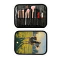 thumbnail image 2 of Iauyy 3 Piece Large Portable Hanging Toiletry Bags for Travel,Foldable Makeup Organizer with Multiple Compartments for Men&Women，The Green and Lush Fields, 2 of 9