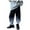 A-Black, variant on SGMVNU Boys Sweatpants 8-9 Years Boys Black Dress Pants Slim fit Boys Sweatpants Athletic Workout Kids Clothes Boys Joggers with Zipper Pocket and Drawstring Grey