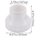 thumbnail image 3 of 10X Ventilation Pipe Reducer Adapter Pipe Air Duct Adapter Pipe Connector for Inline Ventilation System(200-150mm), 3 of 6