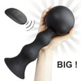 thumbnail image 1 of 1pc Anal Vibrator Inflatable Butt Plug, Remote Control Prostate Massager With Automatic Inflation And 10 Vibrating Modes For Adult Male Female Prostate Stimulator, Anal Sex Toys For Men Women Pleasure, 1 of 4