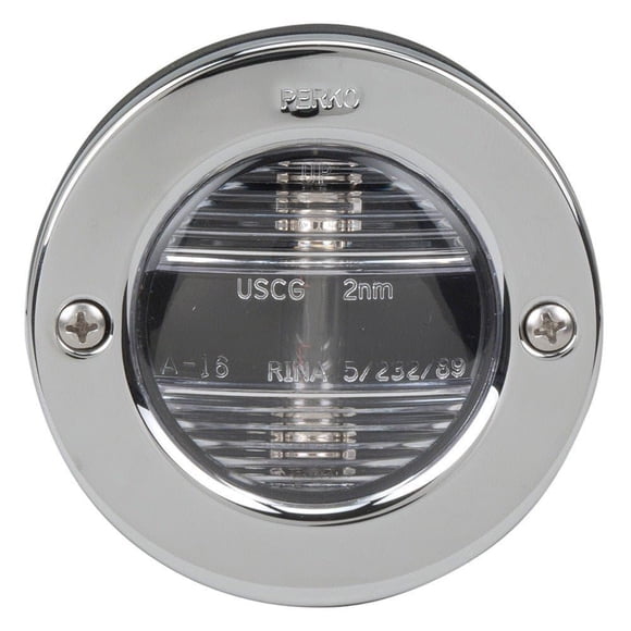 Soporte vertical Stern Light Perko Marine de acero inoxidable 946DP1STS