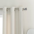 thumbnail image 3 of Mainstays 3/4" Acrylic Faceted Adjustable Single Curtain Rod, 30-84", Nickel, 3 of 6