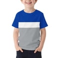 thumbnail image 1 of T-Shirt pour Enfants, Manches Courtes à Col Rond avec Motif Imprimé, Haut de Sport Décontracté pour Garçons et Filles 2-13 Ans, 1 of 6