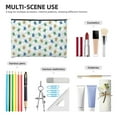 thumbnail image 5 of Fotbe Cute Turtle Reusable Cosmetic Bag Makeup Bag for Women Large Travel Cosmetic Pouch Girls' Make Up Organizer, 5 of 8
