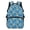 Bulldog Bone Pattern, variant on Cartoon Space Astronaut Pattern Side Pockets Backpacks for School Daypack, Side Mesh Pockets School Backpack