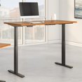 thumbnail image 2 of Move 60 Series 72W x 30D Adjustable Desk in Natural Cherry - Engineered Wood, 2 of 6