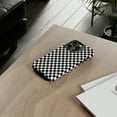 thumbnail image 3 of Black & White Checkered Shape Tough iPhone 15 Case-iPhone-iPhone Case, 3 of 3